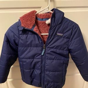 Patagonia Boys' Reversible Ready Freddy Hooded Jacket - size XS